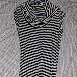Black and white tank top